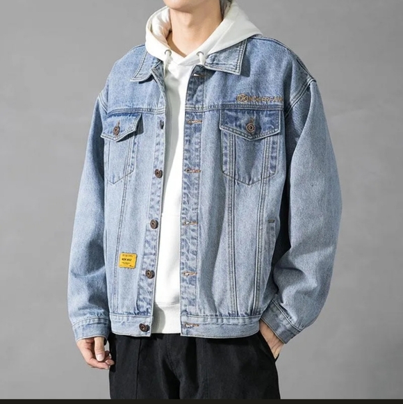 NDK NIU Other - Men's Denim Blue Jean Jacket - NWT